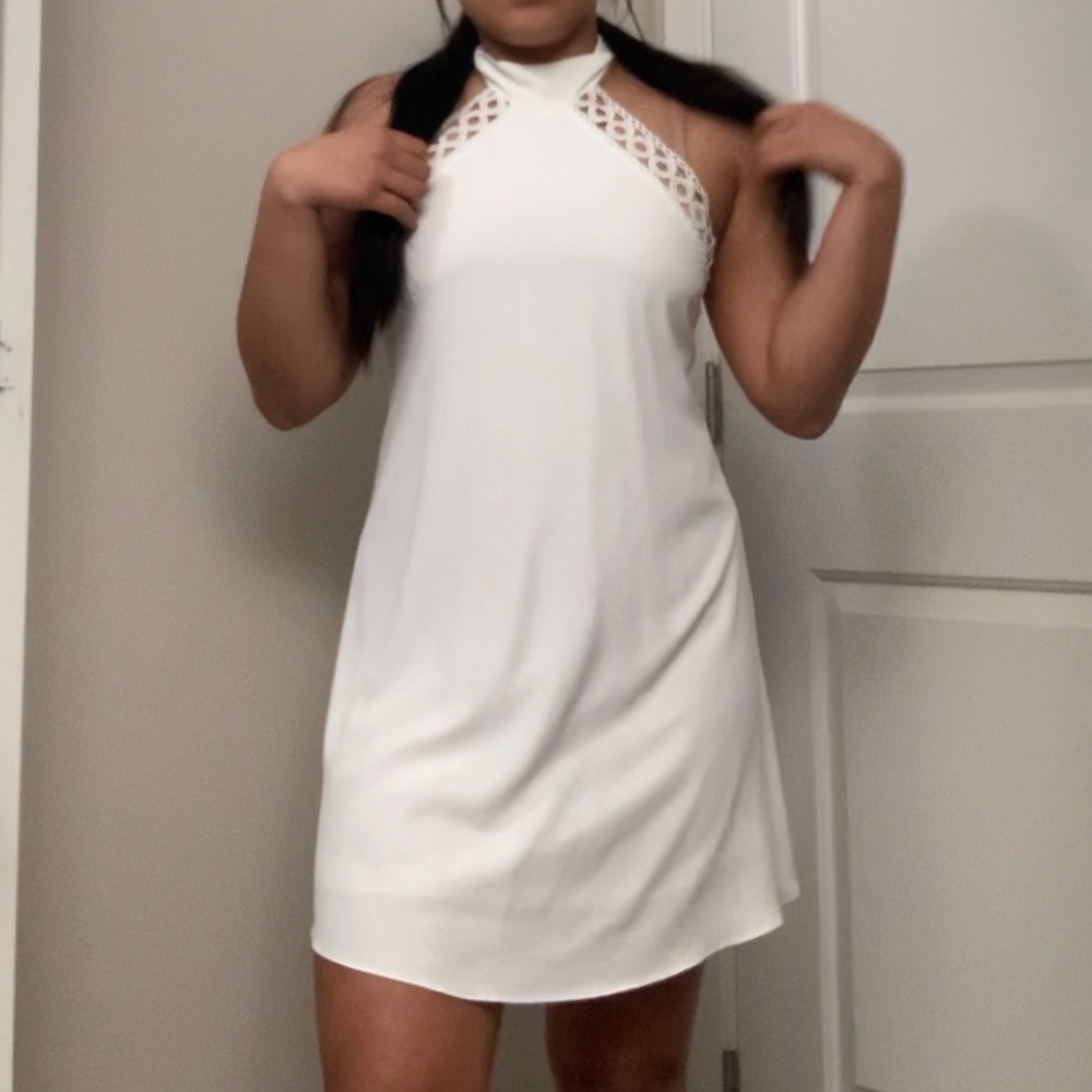 White lulus dress